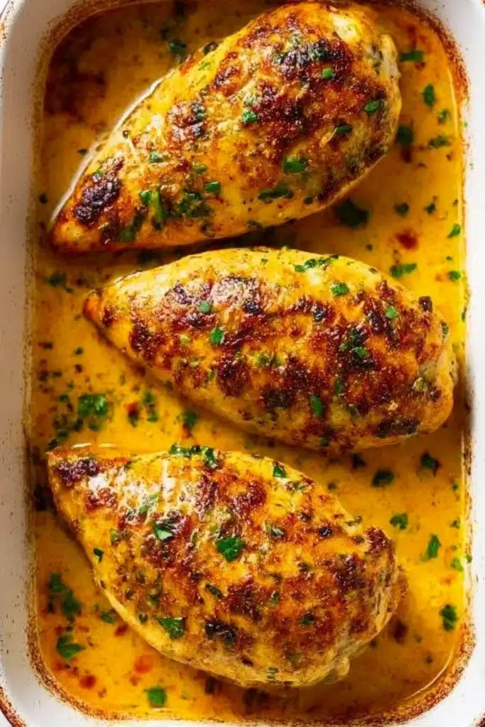 Chicken Breast Recipes Boneless: Juicy, Easy & Absolutely Delicious 7 Chicken breast recipes boneless baked to golden perfection with herbs and spices in a white casserole dish