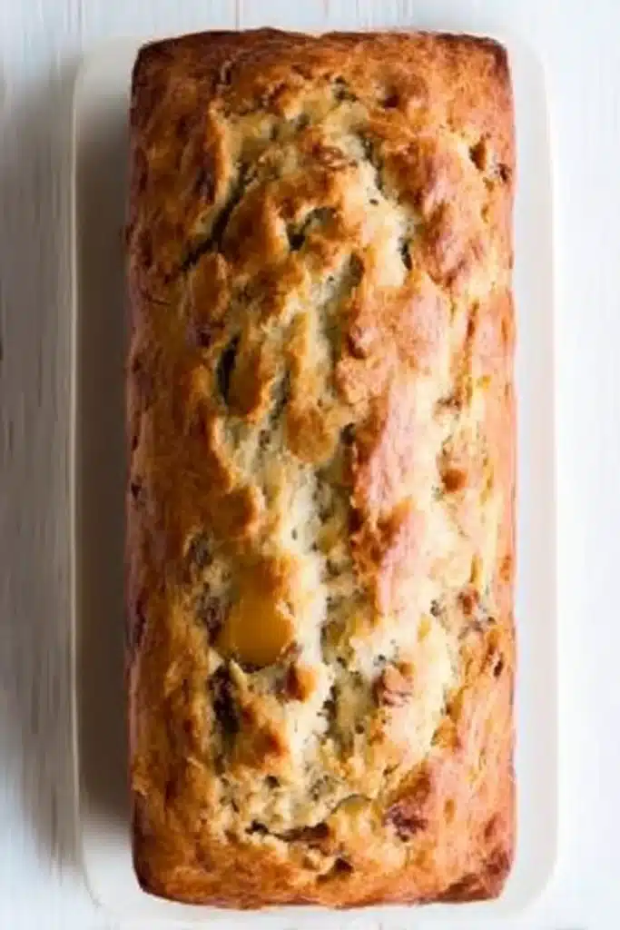 The top should be golden and slightly crackled.
