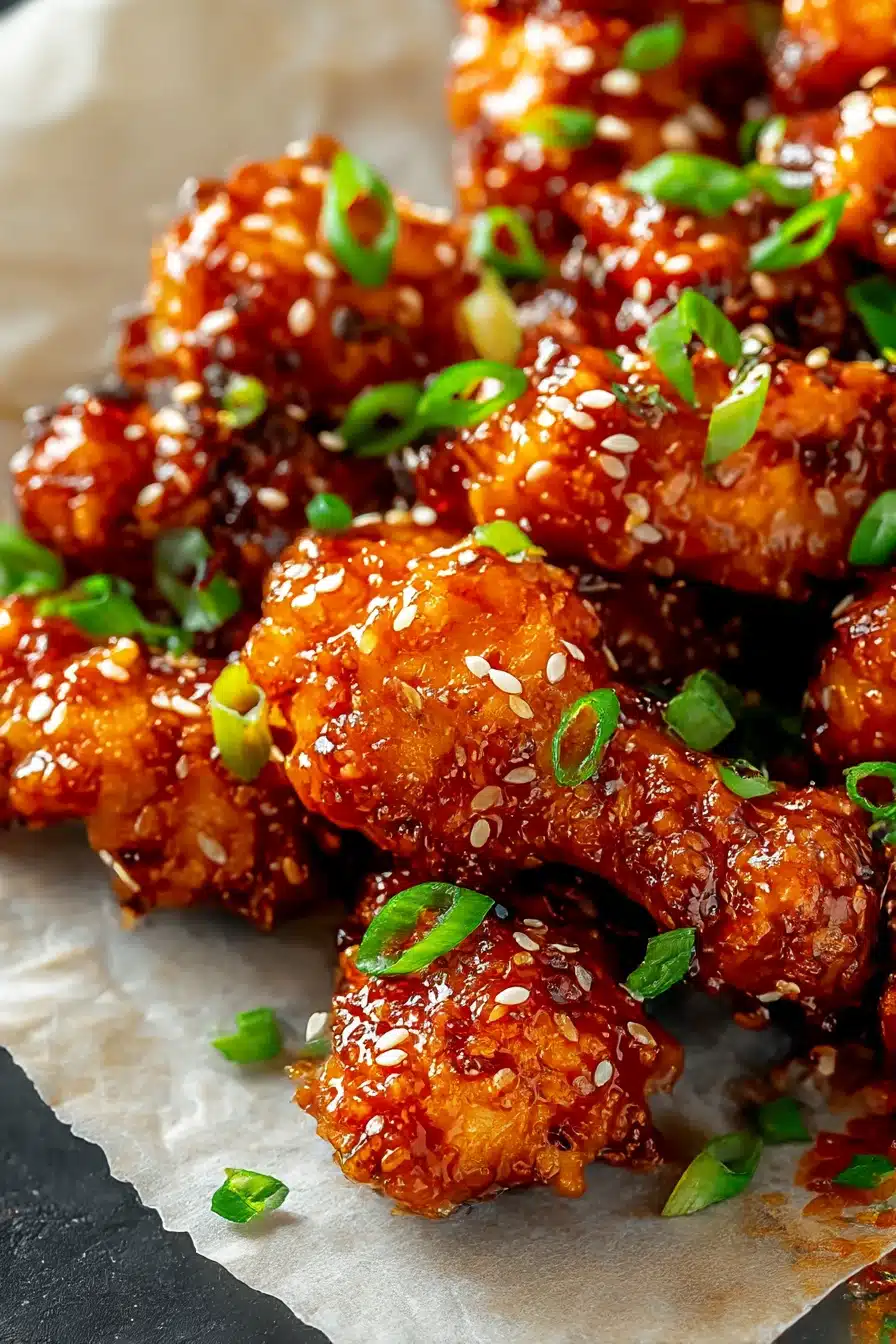 Sweet & Spicy Korean Fried Chicken