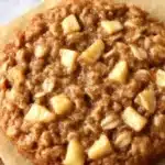 Easy Apple Pie Oatmeal Cookies – Soft & Healthy Treat 11 Easy apple pie oatmeal cookies on parchment paper