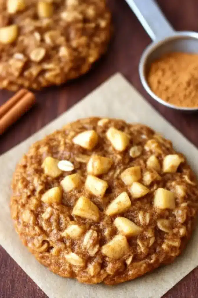 Easy Apple Pie Oatmeal Cookies – Soft & Healthy Treat 9 Easy apple pie oatmeal cookie with oats, apples, and cinnamon