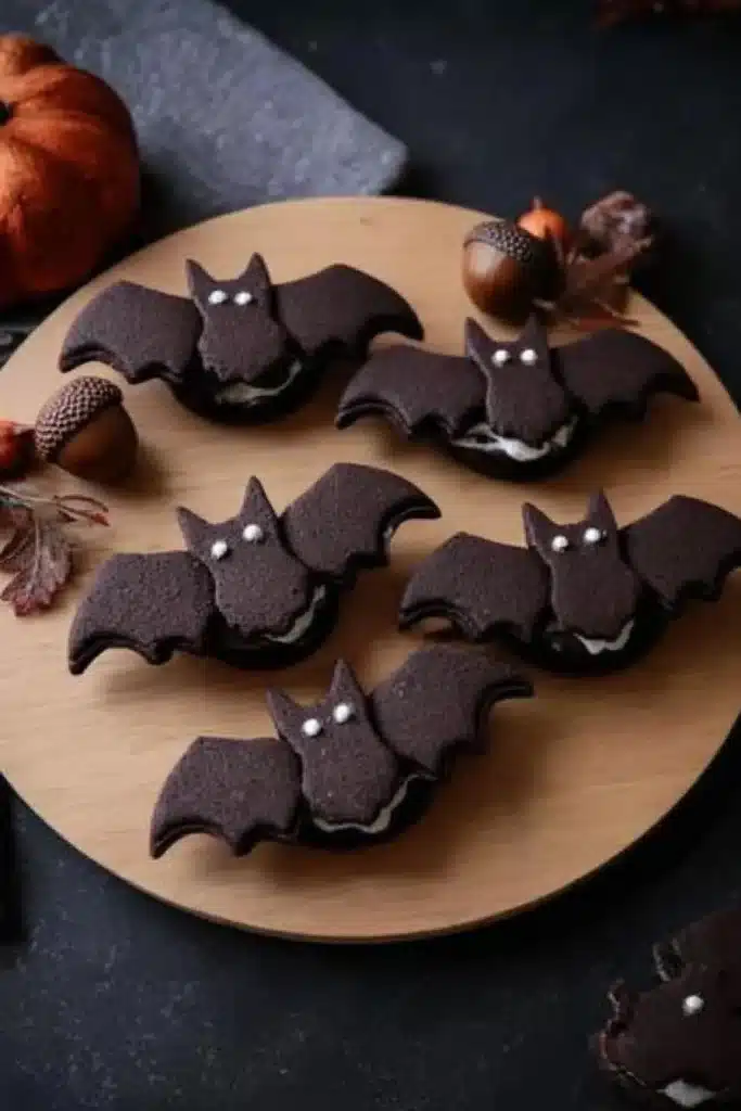 Oreo Style Bat Cookies – Easy, Fun & Delicious 7 Oreo Style Bat Cookies