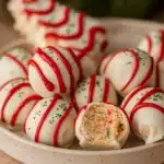 Amazing Little Debbie Christmas Tree Cake Truffles Recipe 12 Little Debbie Christmas Tree Cake Truffles on a plate