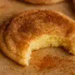 Snickerdoodle Recipe – Soft & Chewy Cinnamon Cookies 11 Snickerdoodle Recipe showing soft chewy cookie with cinnamon sugar and a bite taken out