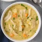Healthy Chicken Pot Pie Soup