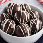 Creamy Christmas Peppermint Truffles Recipe