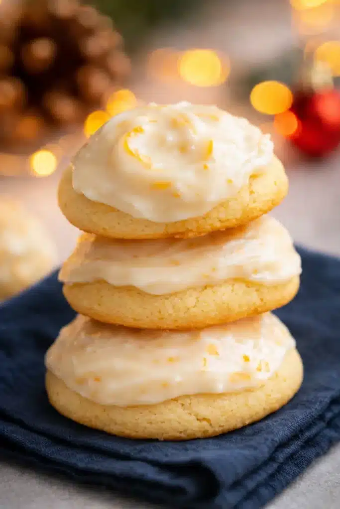 Easy Christmas Cookies with Orange Juice