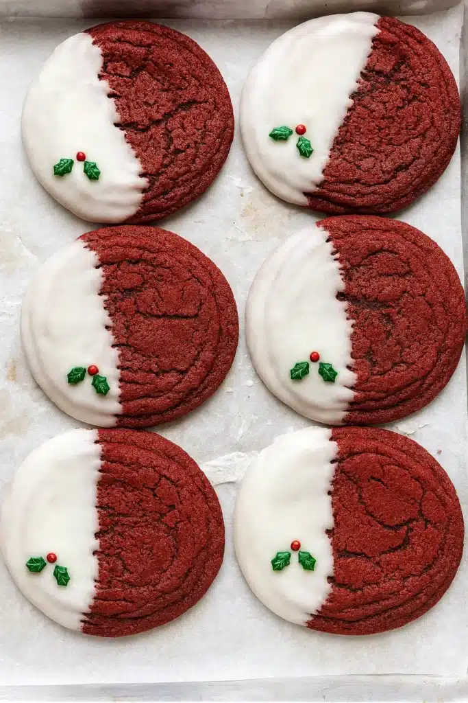 Red Velvet Pan-Banging Cookies | Delightful Holiday Treat 9 Red Velvet Pan-Banging Cookies