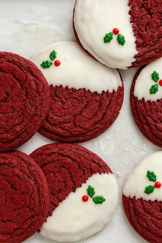 Red Velvet Pan-Banging Cookies | Delightful Holiday Treat 8 Red Velvet Pan-Banging Cookies