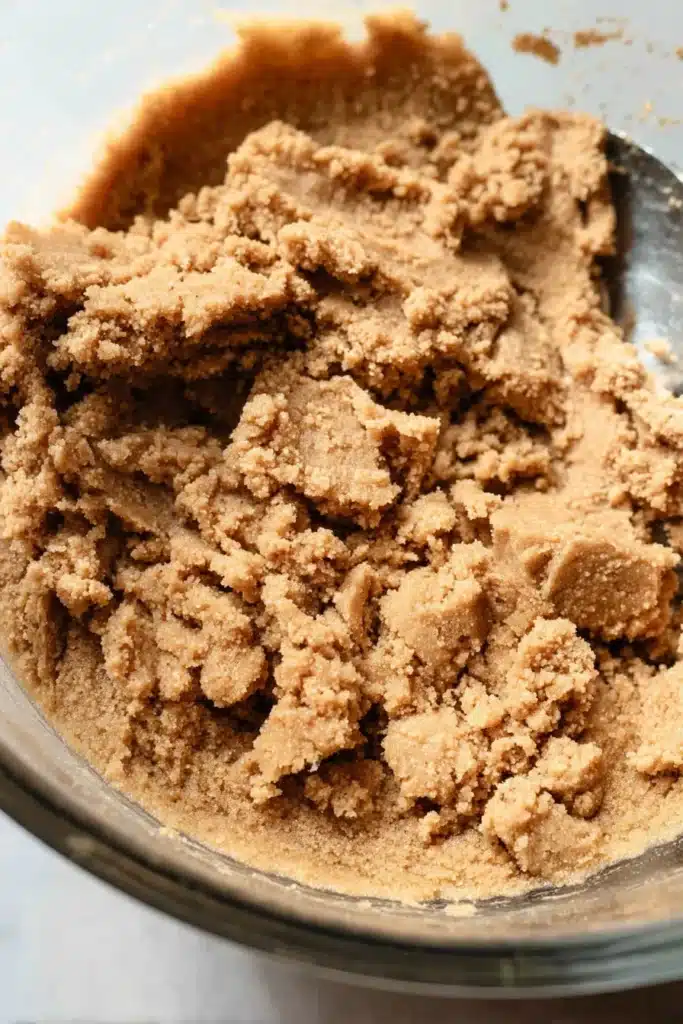 Tiramisu Balls Recipe – Easy, Creamy & Irresistible Treat 11 Tiramisu dough mixture in a glass bowl before shaping into balls