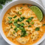 Delicious Curry Dumpling Soup