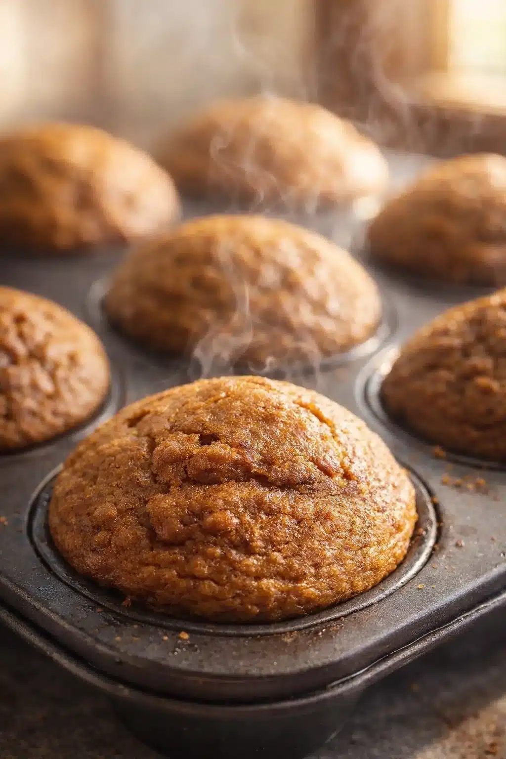 Delicious Pumpkin Muffins with Applesauce