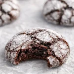 Easy Gluten Free Chocolate Crinkle Cookies