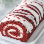 Easy Red Velvet Cake Roll with Cake Mix