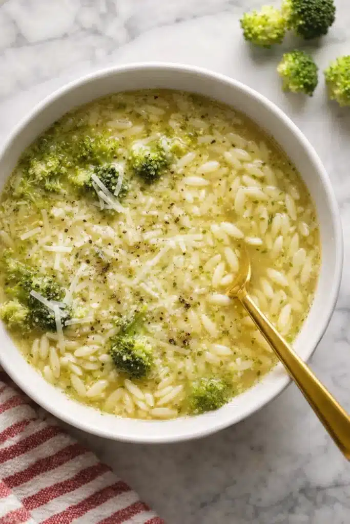 Warming Italian Broccoli Soup