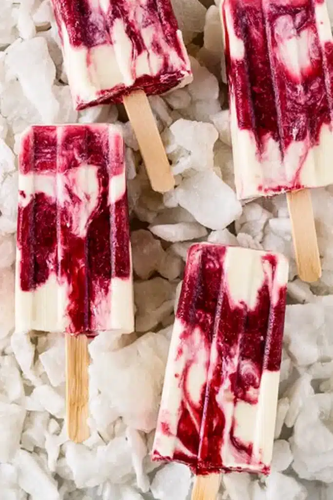 Cherry Creamsicles Amazing Summer Treat Everyone Loves 8 Cherry Creamsicles served as a frozen summer dessert