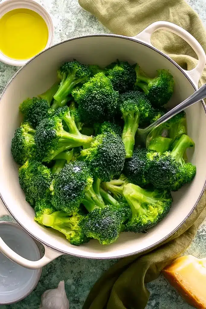 Broccoli Pasta Recipe | Amazing Easy Weeknight Dinner 7 Broccoli Pasta coated in creamy broccoli sauce in a skillet