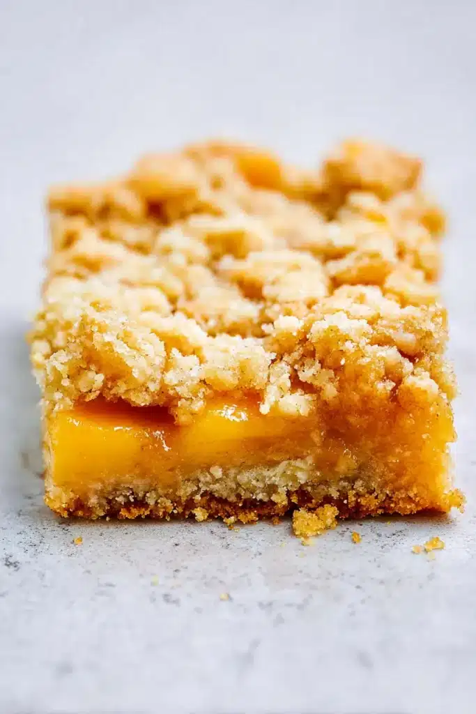 Mango Oatmeal Crumble Bars Recipe | Amazing Easy Treat 5 Mango Oatmeal Crumble Bars with juicy mango filling and buttery oat crumble topping