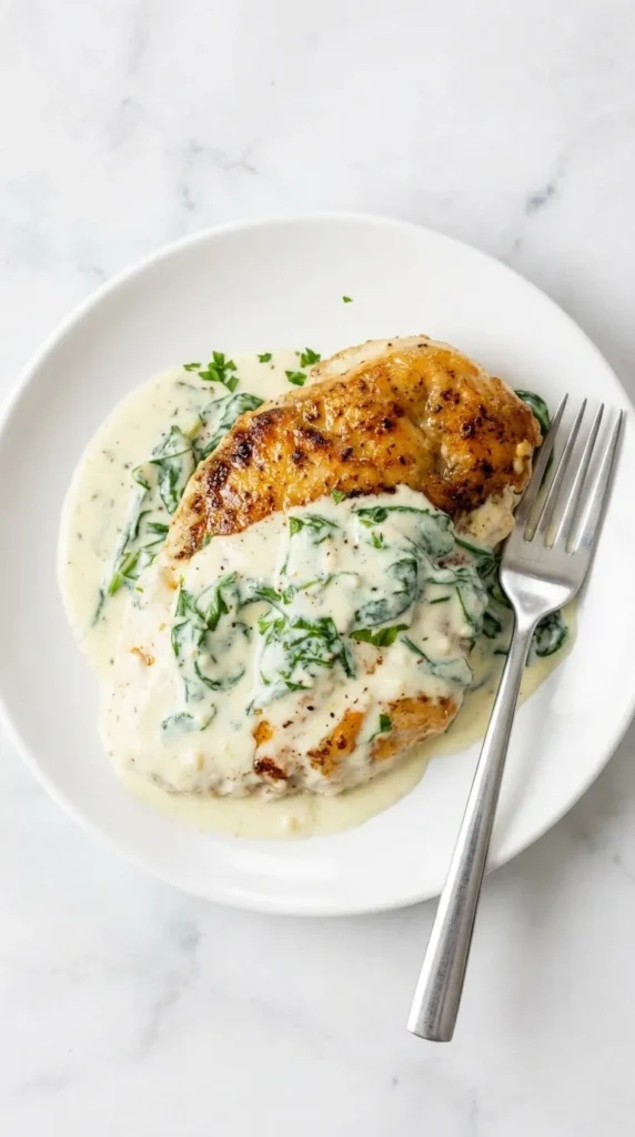 Chicken Florentine Recipe | Amazing Creamy Family Favorite 6 Creamy Chicken Florentine with spinach and garlic Parmesan sauce