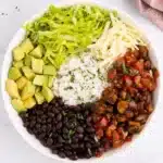Honey Chipotle Chicken | Amazing Easy 25 Minute Dinner 7 Honey Chipotle Chicken bowl with rice, black beans, avocado, salsa, lettuce, and cheese