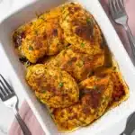 Oven Baked Chicken Breast | Amazing Easy Juicy Recipe 9 Juicy Oven Baked Chicken Breast with buttery pan juices and fresh parsley