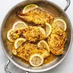 Lemon Pepper Chicken Recipe : Quick, Amazing 15-Minute Dinner 11 Lemon Pepper Chicken with golden seared chicken, lemon slices, garlic, and buttery pan sauce