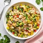 Mango Avocado Shrimp Salad Recipe : Amazing Fresh Lunch 13 Mango Avocado Shrimp Salad with fresh mango, creamy avocado, shrimp, cilantro, and lime