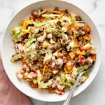 Sweet Potato Burger Bowl Recipe : Easy, Amazing Dinner 11 Sweet Potato Burger Bowl with ground beef, roasted sweet potatoes, fresh toppings and creamy burger sauce